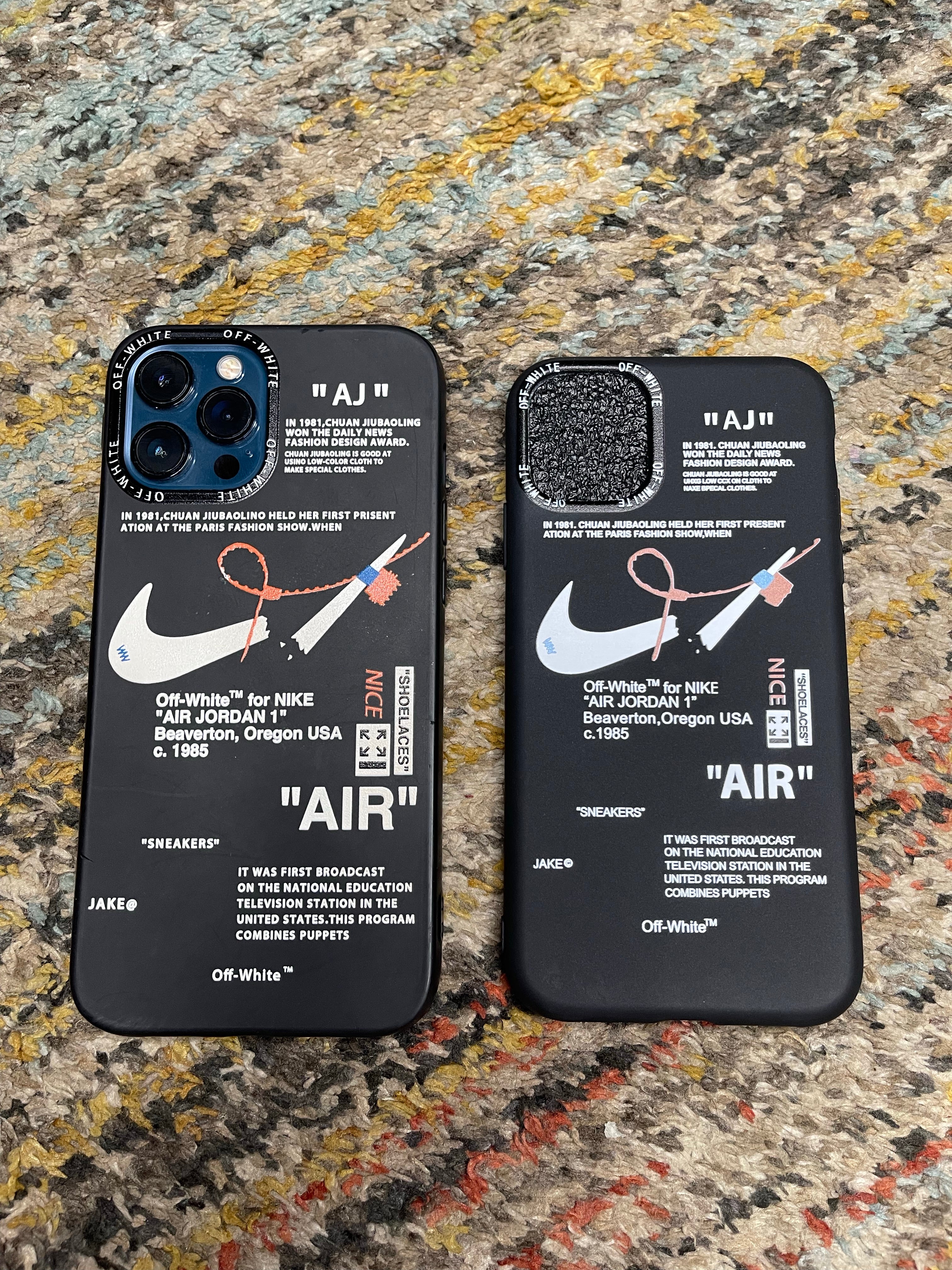 Off white clearance nike iphone case